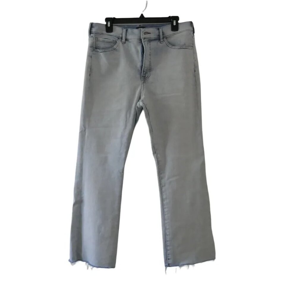 Express High-rise Cropped Flare, Size 14 Long